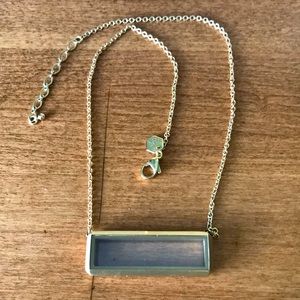 Origami Owl Rectangle Locket Necklace